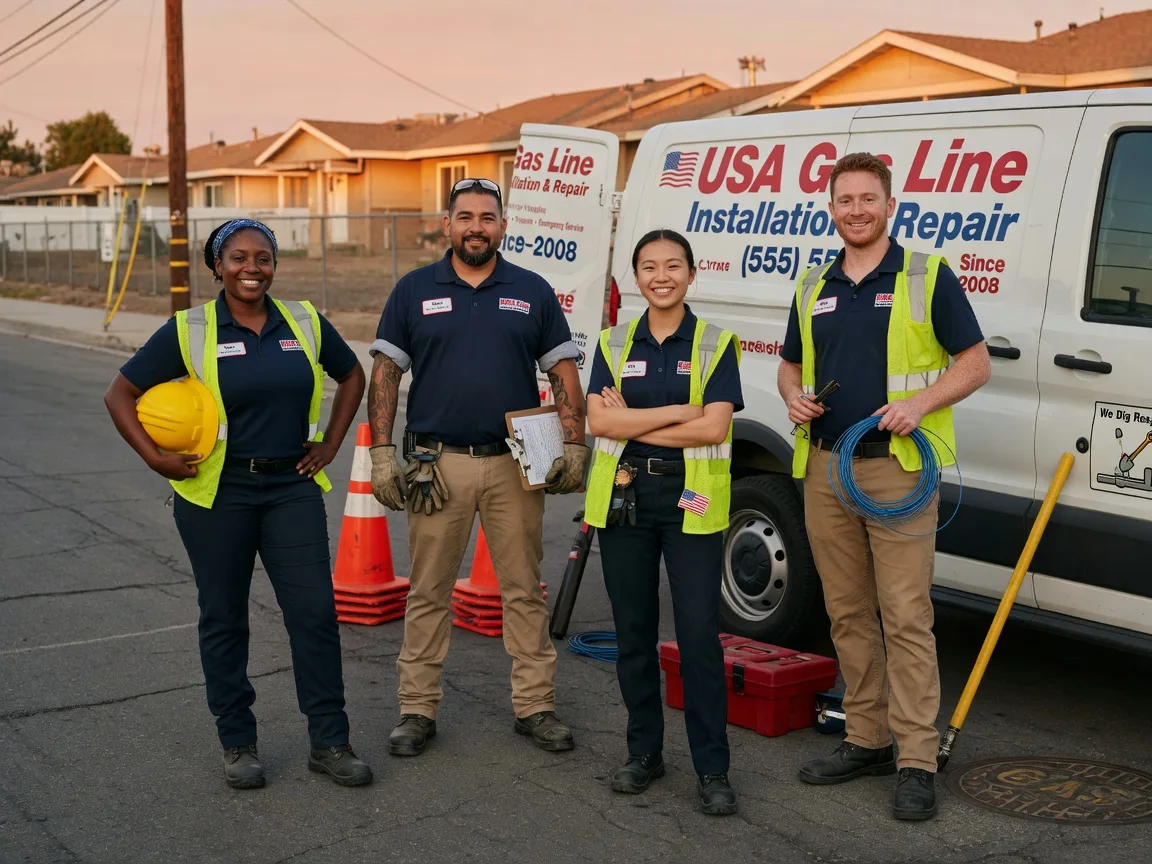 Gas Line Installation company in Quenemo, KS